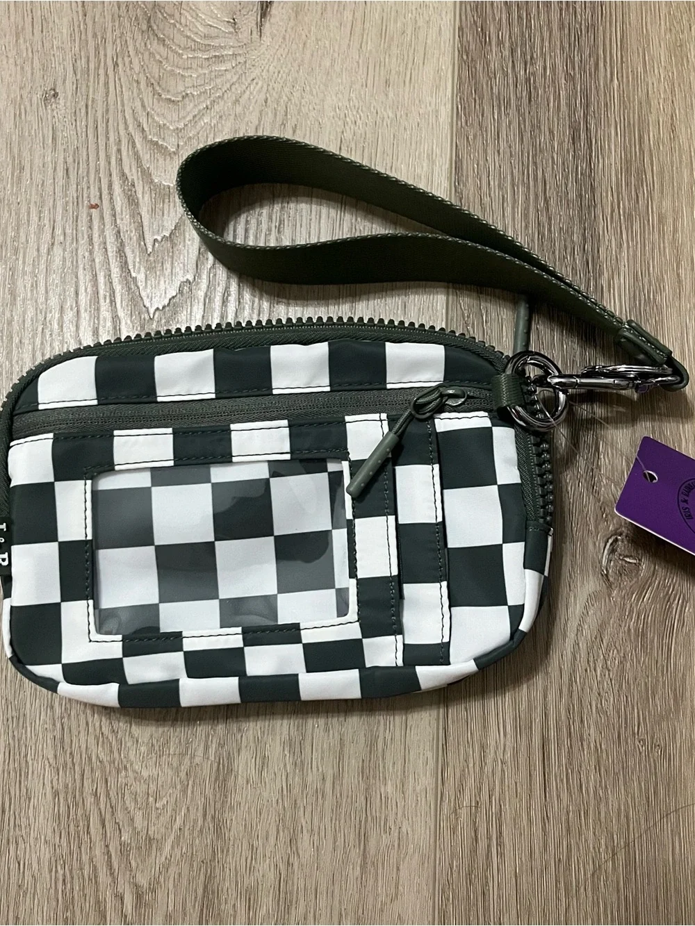 Iris & Rainbow classic checkered